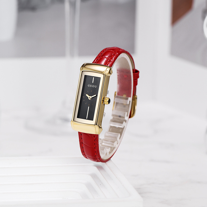Luxury Watch Vintage - 2026年新作高級ブランドレディース腕時計、スクエアデザイン、ヴィンテージスタイル、レディースアクセサリー、ファッショナブルなクォーツ腕時計