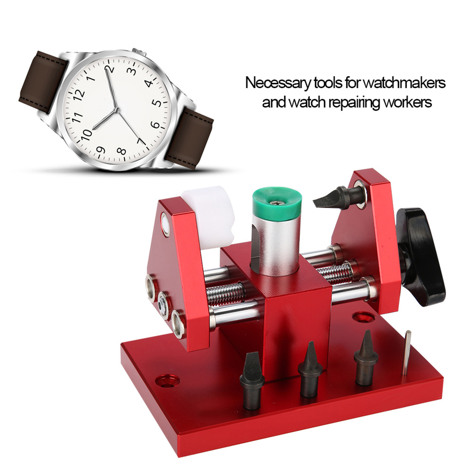 Luxury Watch Repair - 時計裏蓋オープナー プロフェッショナル スナップオン時計裏蓋カバーオープナー ワークベンチリムーバー 07115 時計修理ツール用