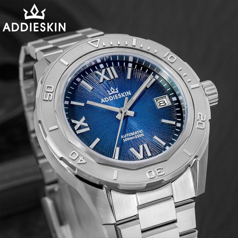 Luxury Watch Second Hand - AddiesKin K002 自動機械式高級時計 reloj hombre 9015