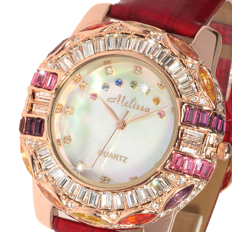 Luxury Watch Japan - メリッサ サファイア レディース ウォッチ 高級日本 MIYOTA