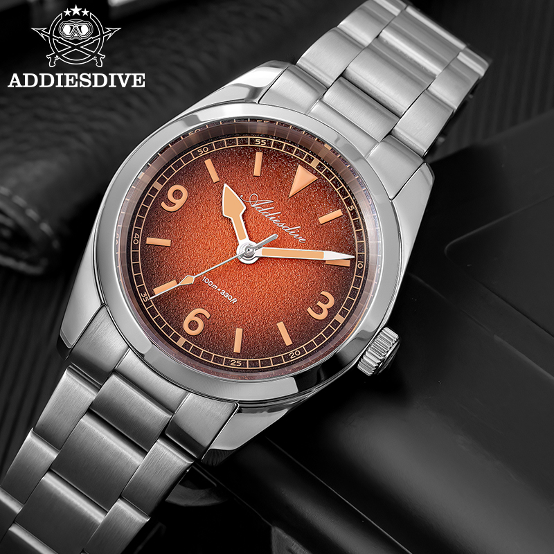 Luxury Watch It - ADDIESDIVE 高級レディースクォーツ時計 AD2554 サファイアガラス超発光レディース腕時計防水シンプルなデザイン腕時計