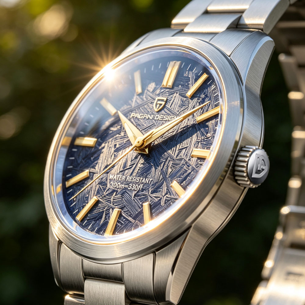 Luxury Watch Display - パガーニデザイン 40 ミリメートルメンズクォーツ時計 TMI VH31 高級ビジネストップサファイア