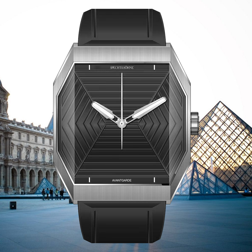 Dress Watch Ultra Thin - Specht & Söhne 新しいクリエイティブデザインスクエアウォッチ男性用スポーツウォッチオクタゴンステンレス鋼 3D サファイアクリスタルリロイ