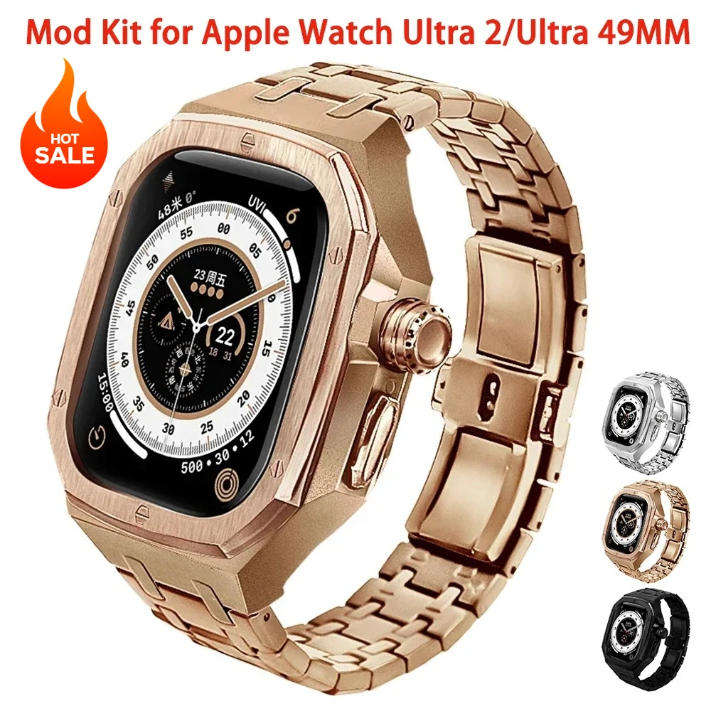 高級修正 Mod キット Apple Watch ウルトラ  - Luxury Watch Repair のレビューと価格