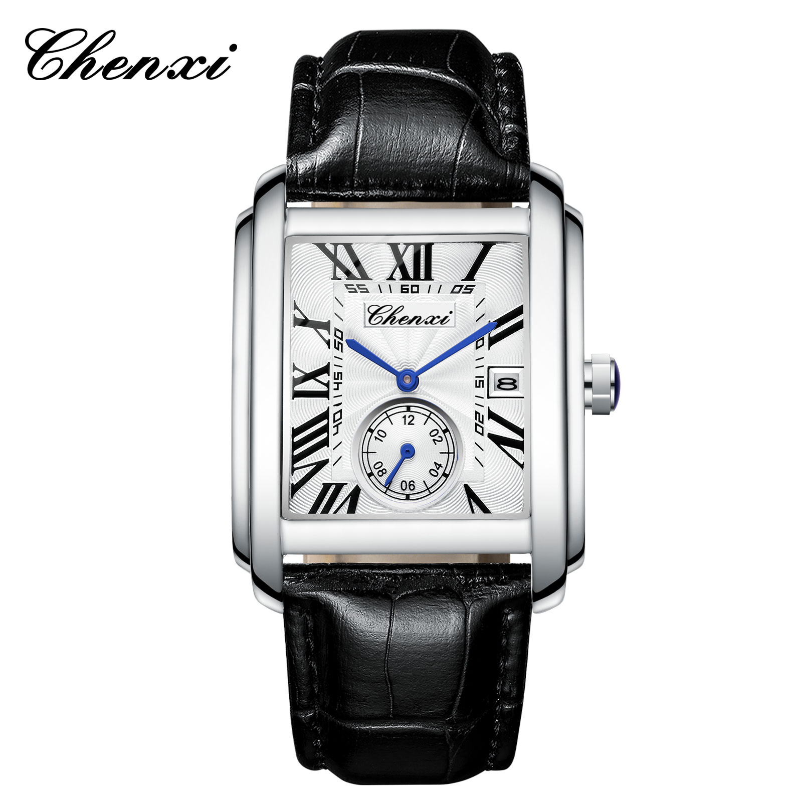 Chenxi 8216 新ファッションボーイクラシック長方形 - Luxury Watch Holder For Men のレビューと価格