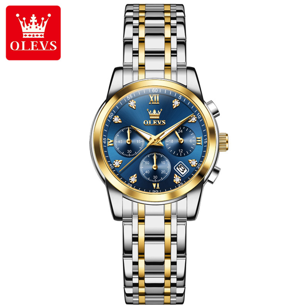 OLEVS レディース腕時計 高級ブランド クォーツ 防水  - Luxury Watch Diamond のレビューと価格