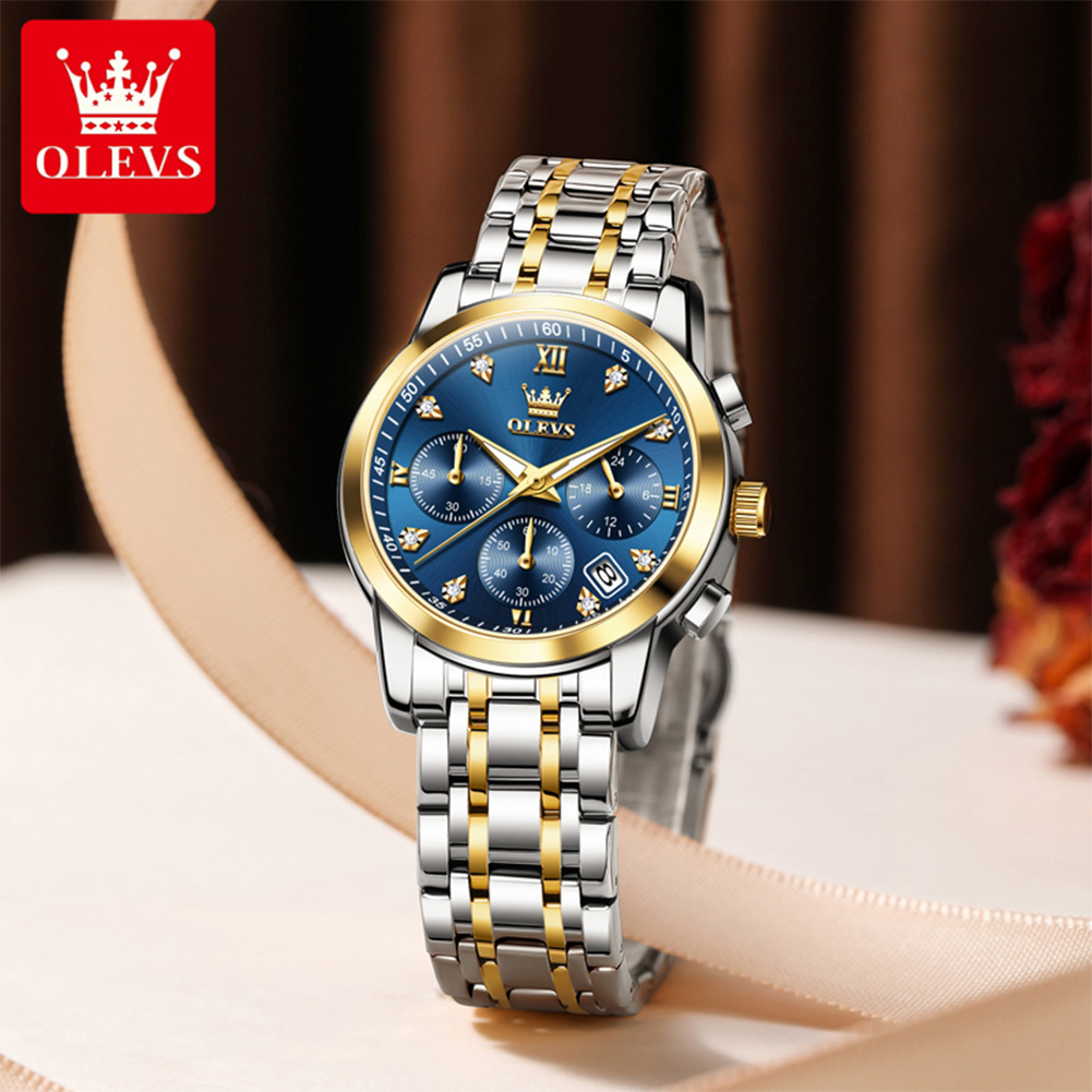 OLEVS レディース腕時計 高級ブランド クォーツ 防水  - Luxury Watch Diamond のレビューと価格