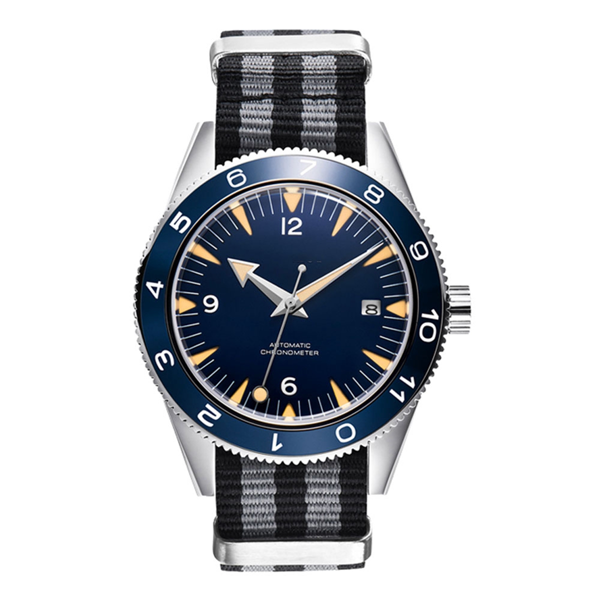 カスタムロゴ NH35 ムーブメント腕時計 10bars メ - Luxury Watch Logos のレビューと価格