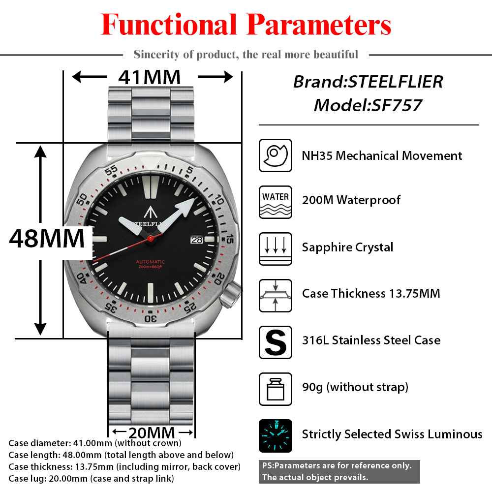 2026年新作 STEELFLIER SF757 ダイバーズ - Luxury Watch Second Hand のレビューと価格