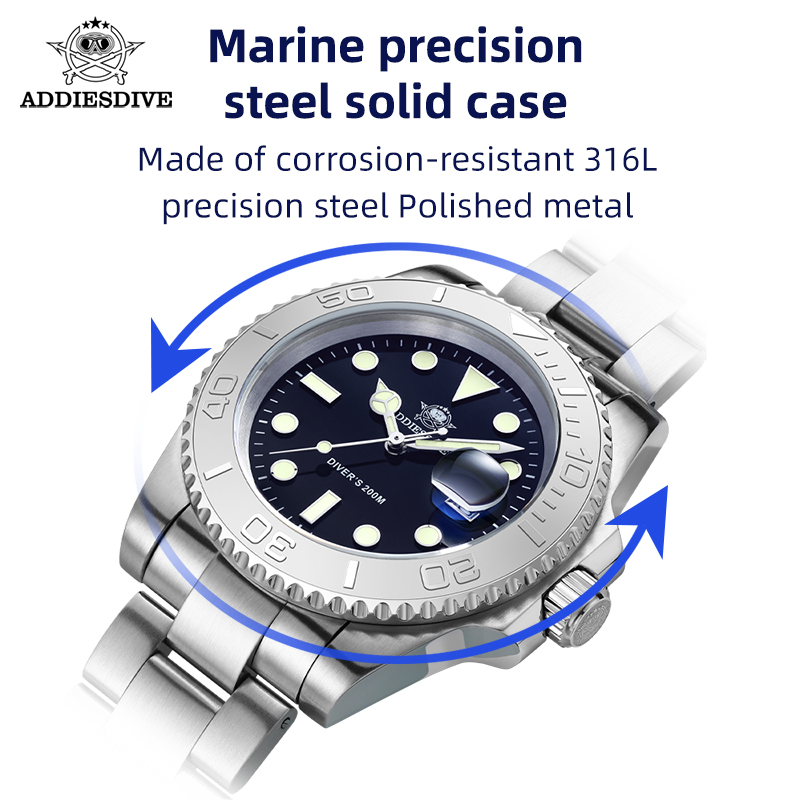 Diverb-男性用ステンレス鋼の時計,男性用高級クォーツ時 - Luxury Watch Japan のレビューと価格