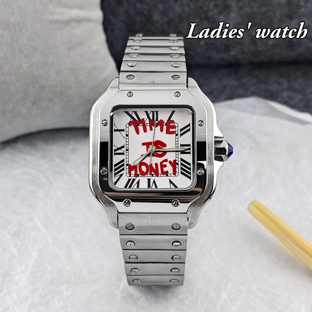 新しい NH05 スクエアウォッチ タイム イズ マネー ウ - Luxury Watch Logos のレビューと価格