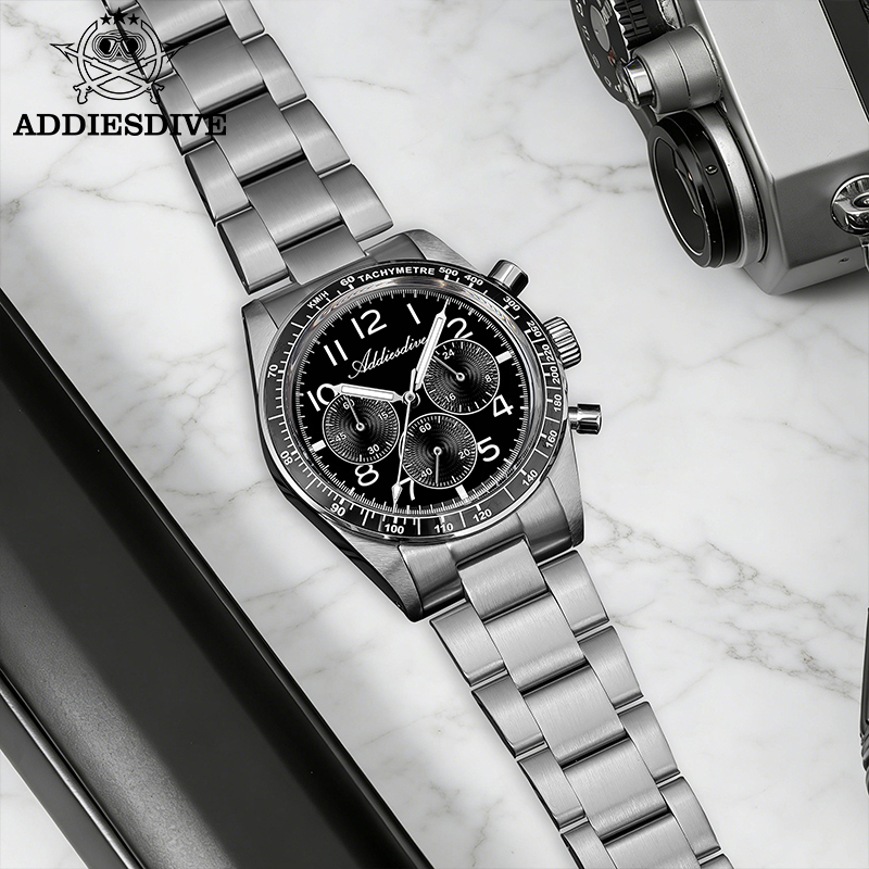 ADDIESDVIE 2026 メンズ クロノグラフ腕時計  - Luxury Watch Second Hand のレビューと価格