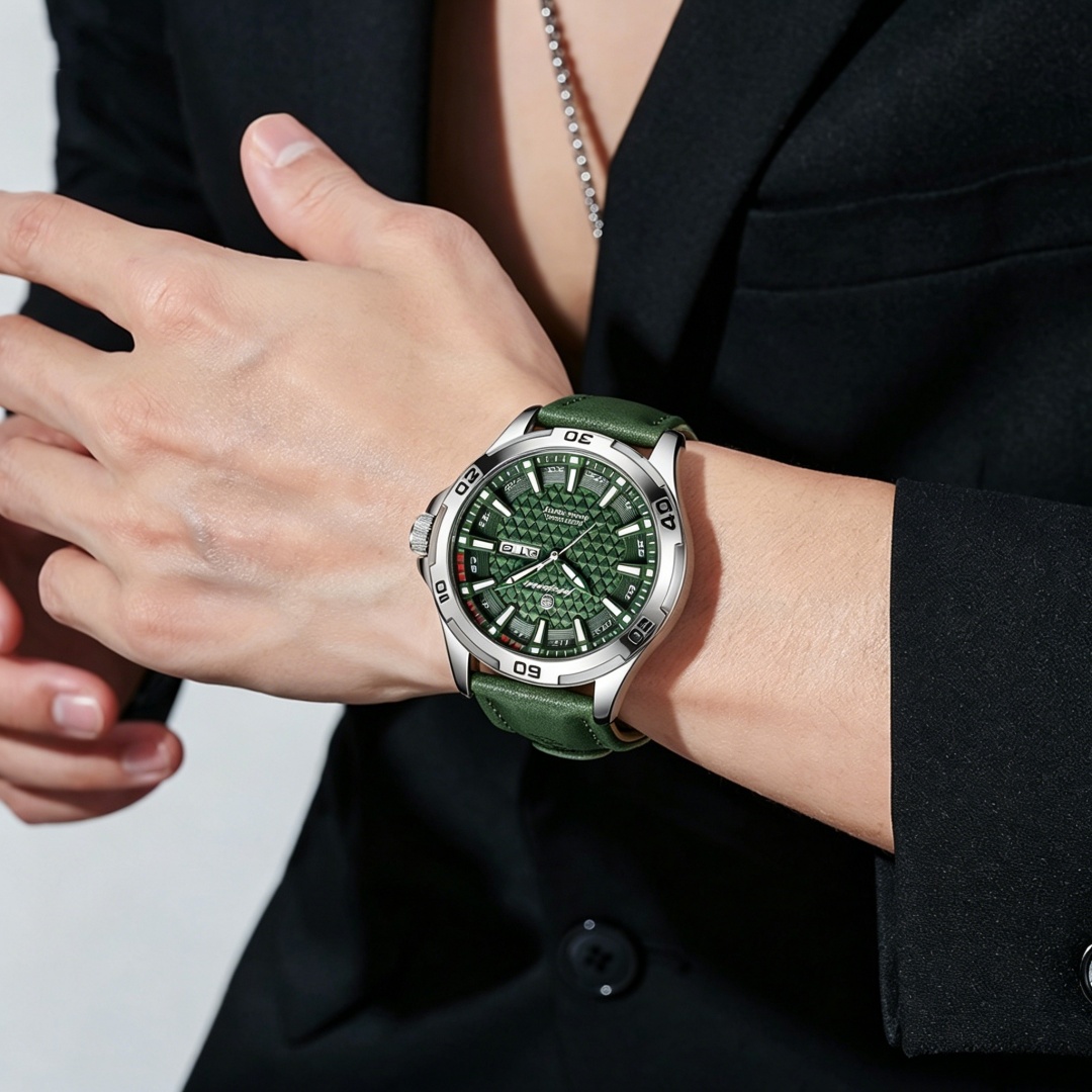 PAAZOMU 高級ブランドメンズ腕時計 ファッションクォー - Luxury Watch Holder For Men のレビューと価格