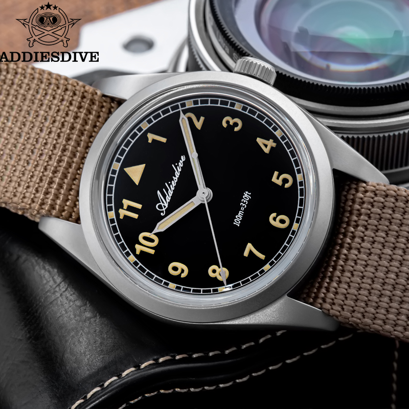 ADDIESDIVE 超発光バブルミラーガラス時計 100  - Luxury Watch It のレビューと価格