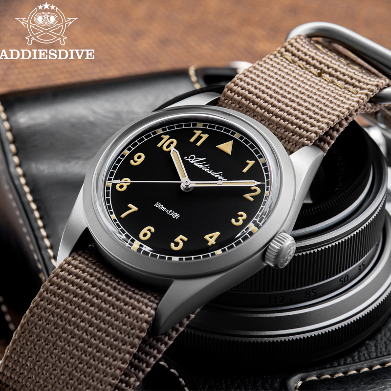 ADDIESDIVE 超発光バブルミラーガラス時計 100  - Luxury Watch It のレビューと価格