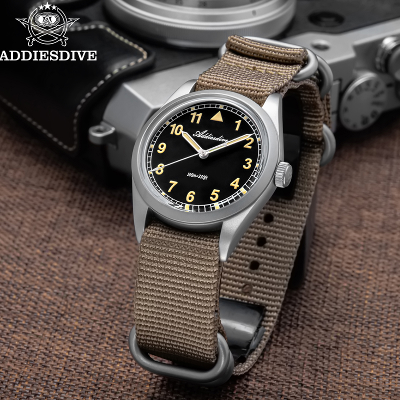 ADDIESDIVE 超発光バブルミラーガラス時計 100  - Luxury Watch It のレビューと価格