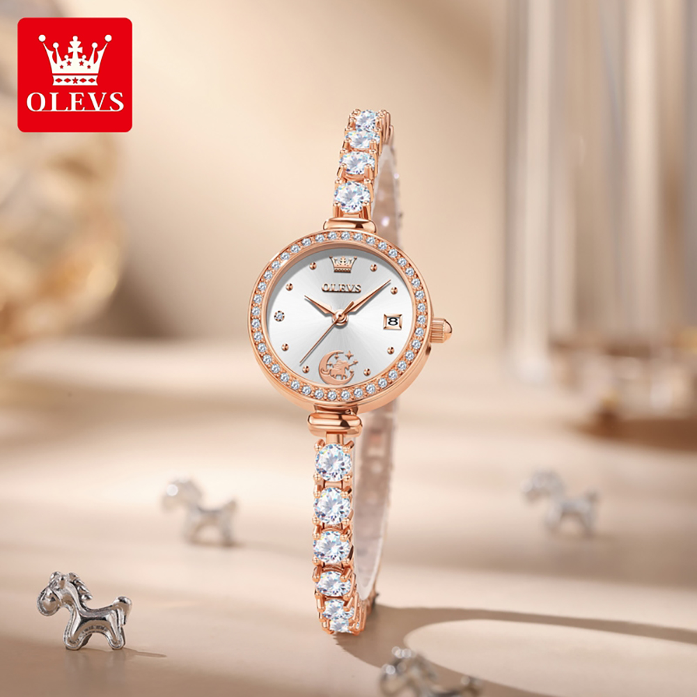 OLEVS 2998 ブランドオリジナル正規品 レディース腕 - Luxury Watch Logos のレビューと価格