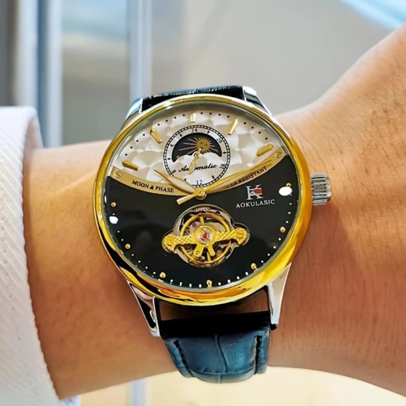 高級感のあるメンズ自動巻き機械式腕時計。高い信頼性と魅力的な - Luxury Watch It のレビューと価格
