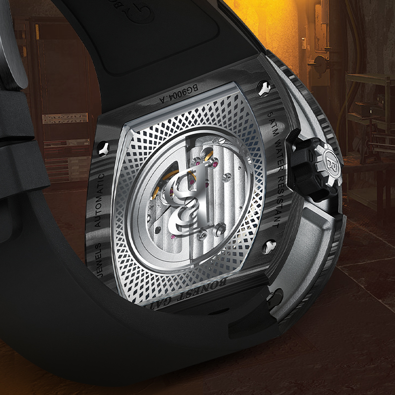 BONEST GATTI メンズ機械式時計 トノー型カーボン - Luxury Watch Second Hand のレビューと価格