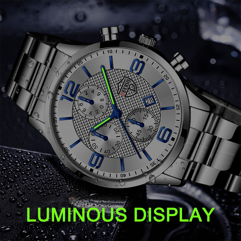 時計 メンズスポーツウォッチ,クォーツ,ステンレススチール, - Luxury Watch Holder For Men のレビューと価格