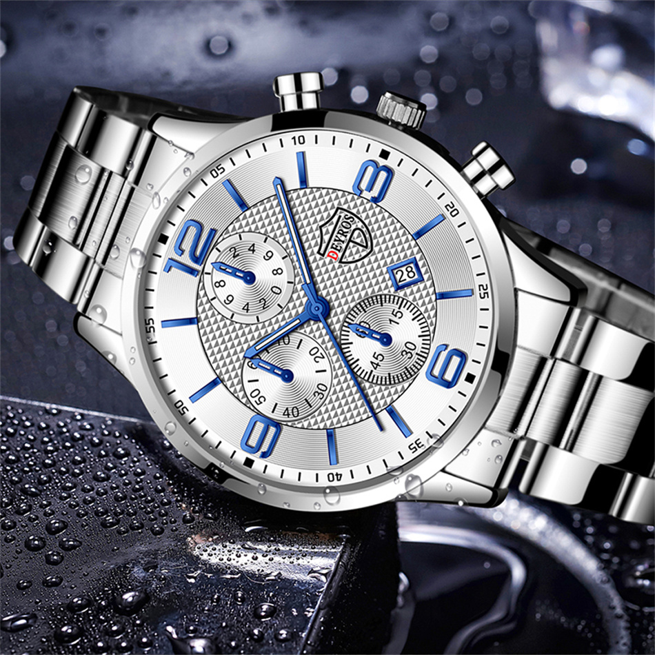 時計 メンズスポーツウォッチ,クォーツ,ステンレススチール, - Luxury Watch Holder For Men のレビューと価格