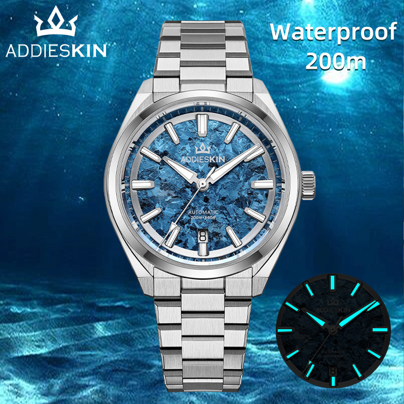 AddiesKin K006 ブルークリスタライズドチタンダ - Luxury Watch Second Hand のレビューと価格
