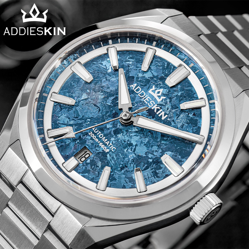 AddiesKin K006 ブルークリスタライズドチタンダ - Luxury Watch Second Hand のレビューと価格