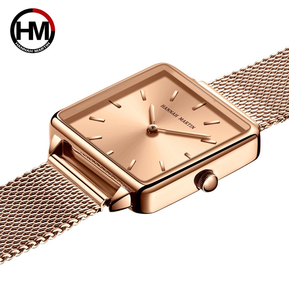 本革ストラップ日本クォーツムーブメントHM-108女性シンプ - Luxury Watch Japan のレビューと価格