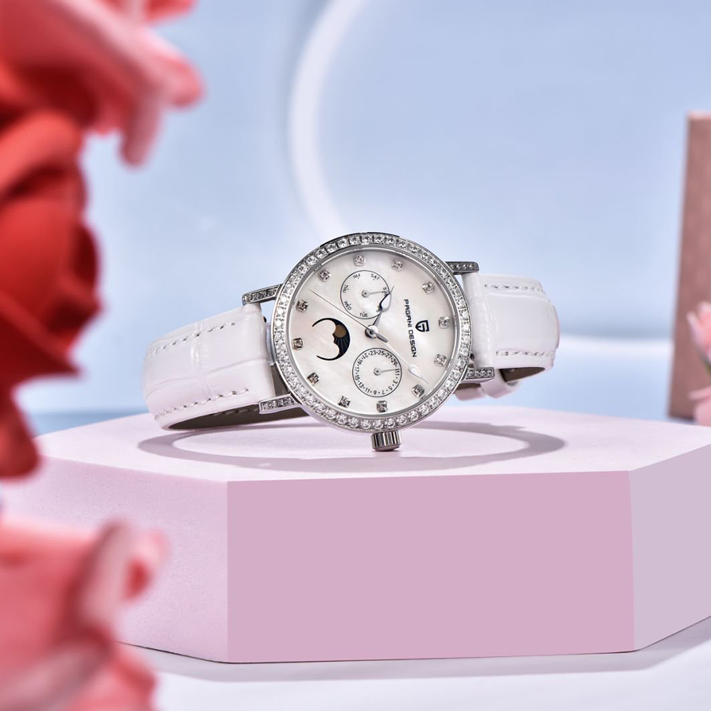 パガーニデザイン女性クォーツ時計モップダイヤルダイヤモンドベ - Luxury Watch Diamond のレビューと価格