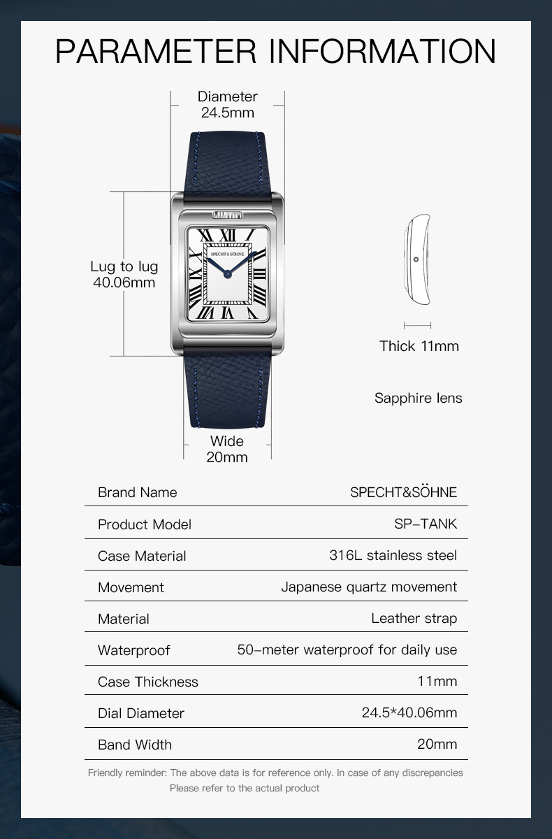 2025年ニューモデル Specht & Söhne ダブル - Dress Watch Ultra Thin のレビューと価格