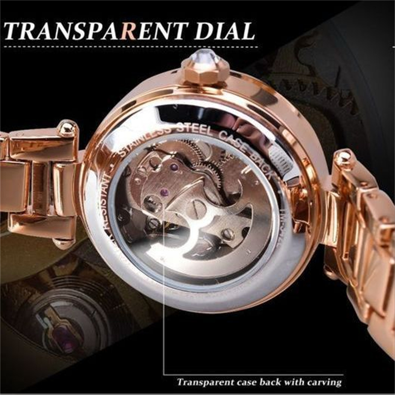 豪華でスタイリッシュな女性用機械式時計。優雅な雰囲気、ファッ - Luxury Watch Trading のレビューと価格