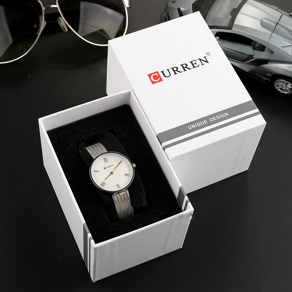 CURREN ブランド時計ボックス ファッション高級女性用腕 - Luxury Watch It のレビューと価格