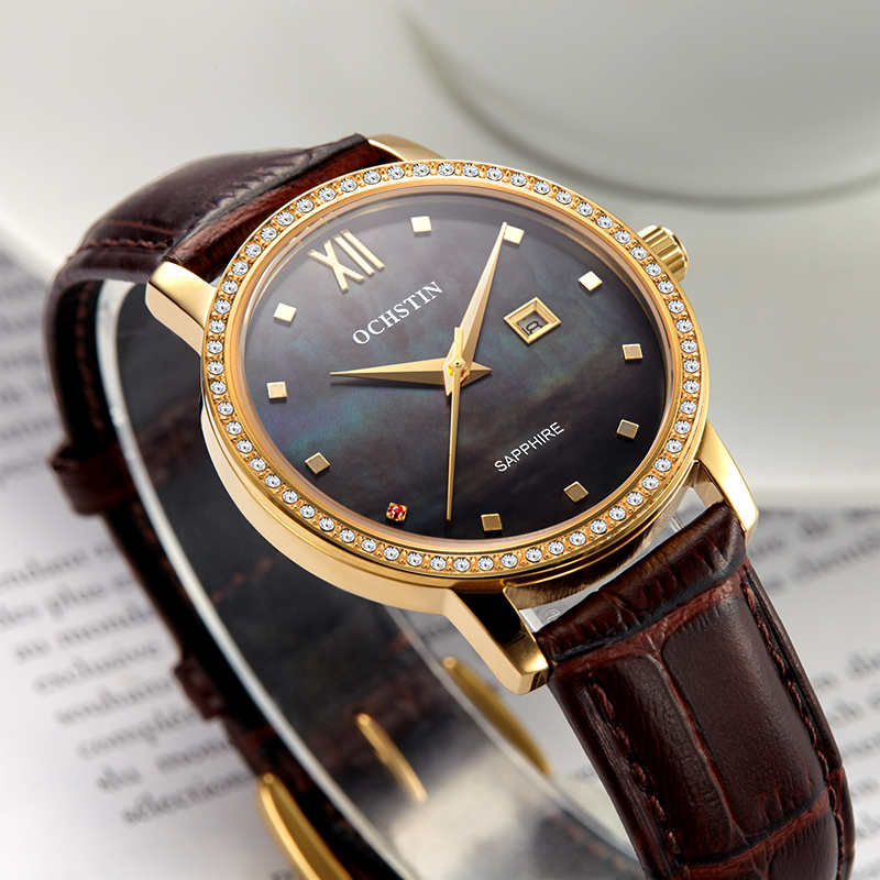 Ochstin-女性用クォーツ時計,日本のアナログ,クォーツ - Luxury Watch Diamond のレビューと価格