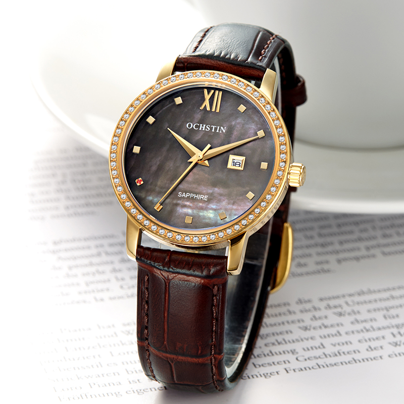 Ochstin-女性用クォーツ時計,日本のアナログ,クォーツ - Luxury Watch Diamond のレビューと価格