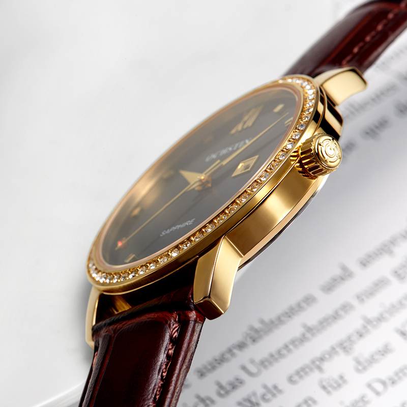 Ochstin-女性用クォーツ時計,日本のアナログ,クォーツ - Luxury Watch Diamond のレビューと価格