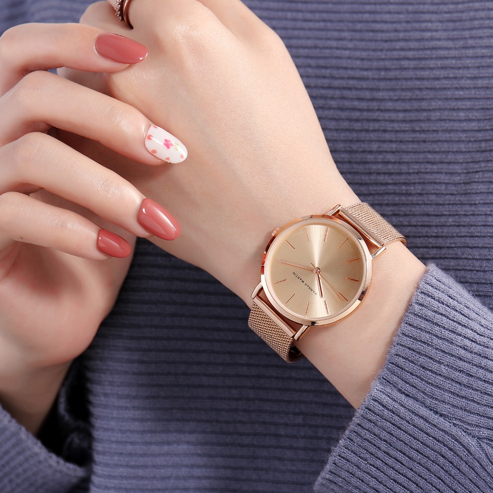 女性のための高級腕時計,高品質のブランド,ステンレス鋼,メッ - Luxury Watch Vintage のレビューと価格