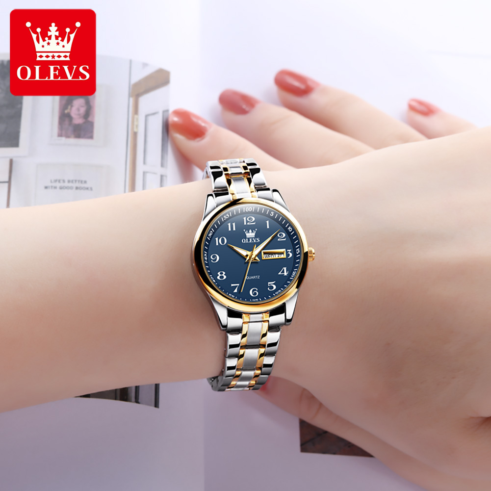 OLEVS ブランド レディース ウォッチ クォーツ時計 カ - Luxury Watch Logos のレビューと価格
