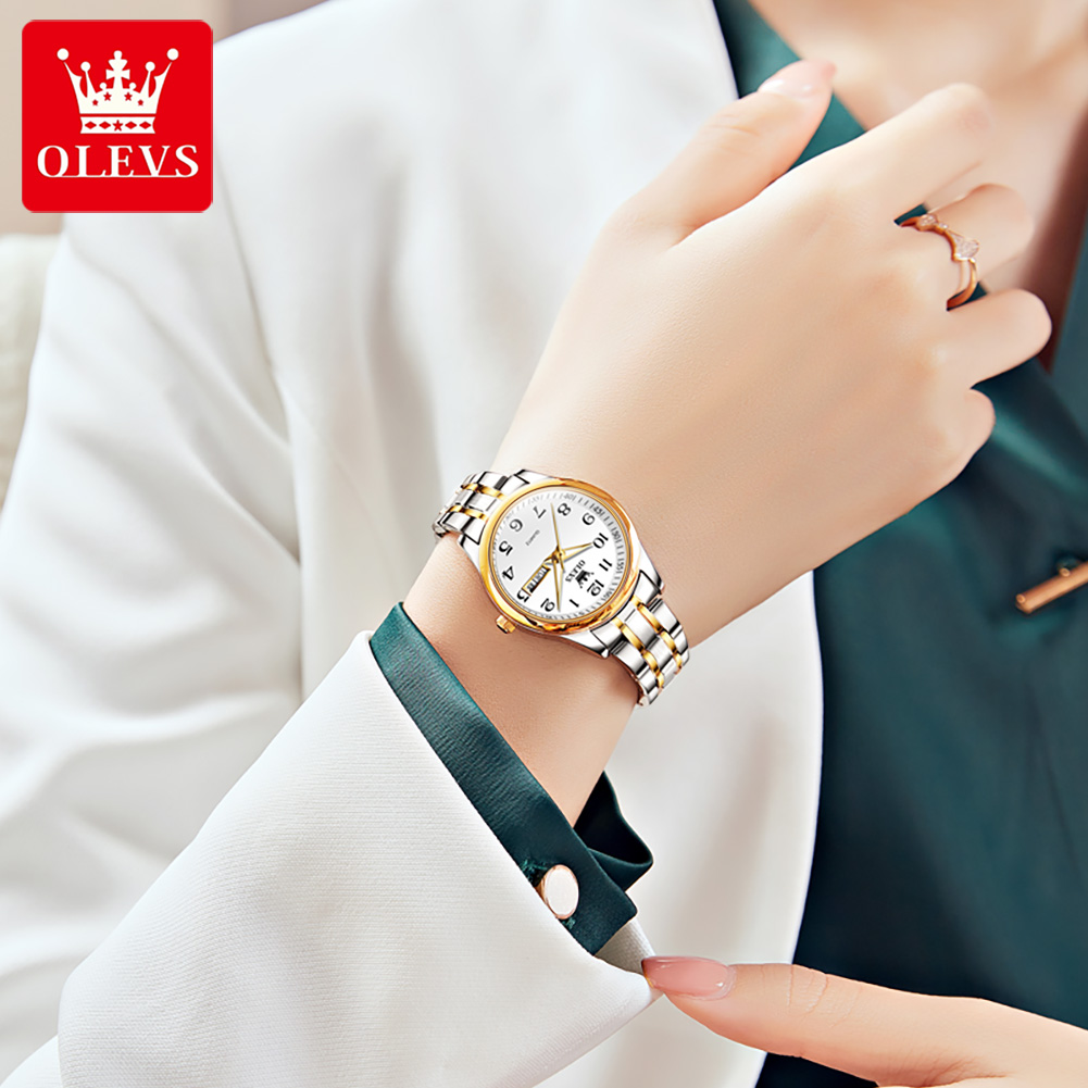 OLEVS ブランド レディース ウォッチ クォーツ時計 カ - Luxury Watch Logos のレビューと価格