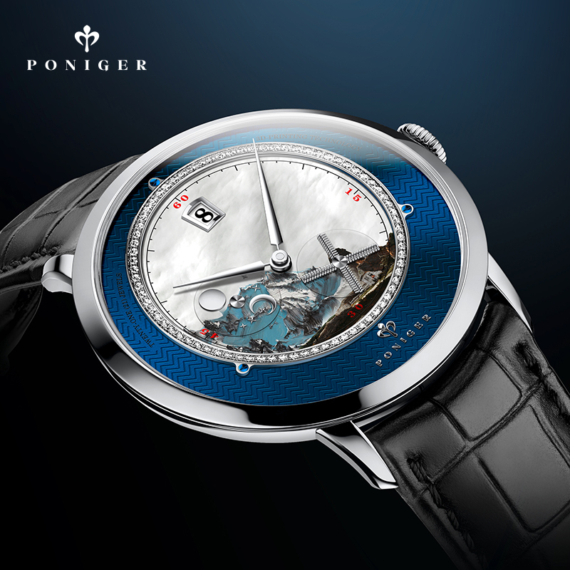 PONIGER 男性自動腕時計 41 ミリメートル高級機械式 - Luxury Watch Second Hand のレビューと価格