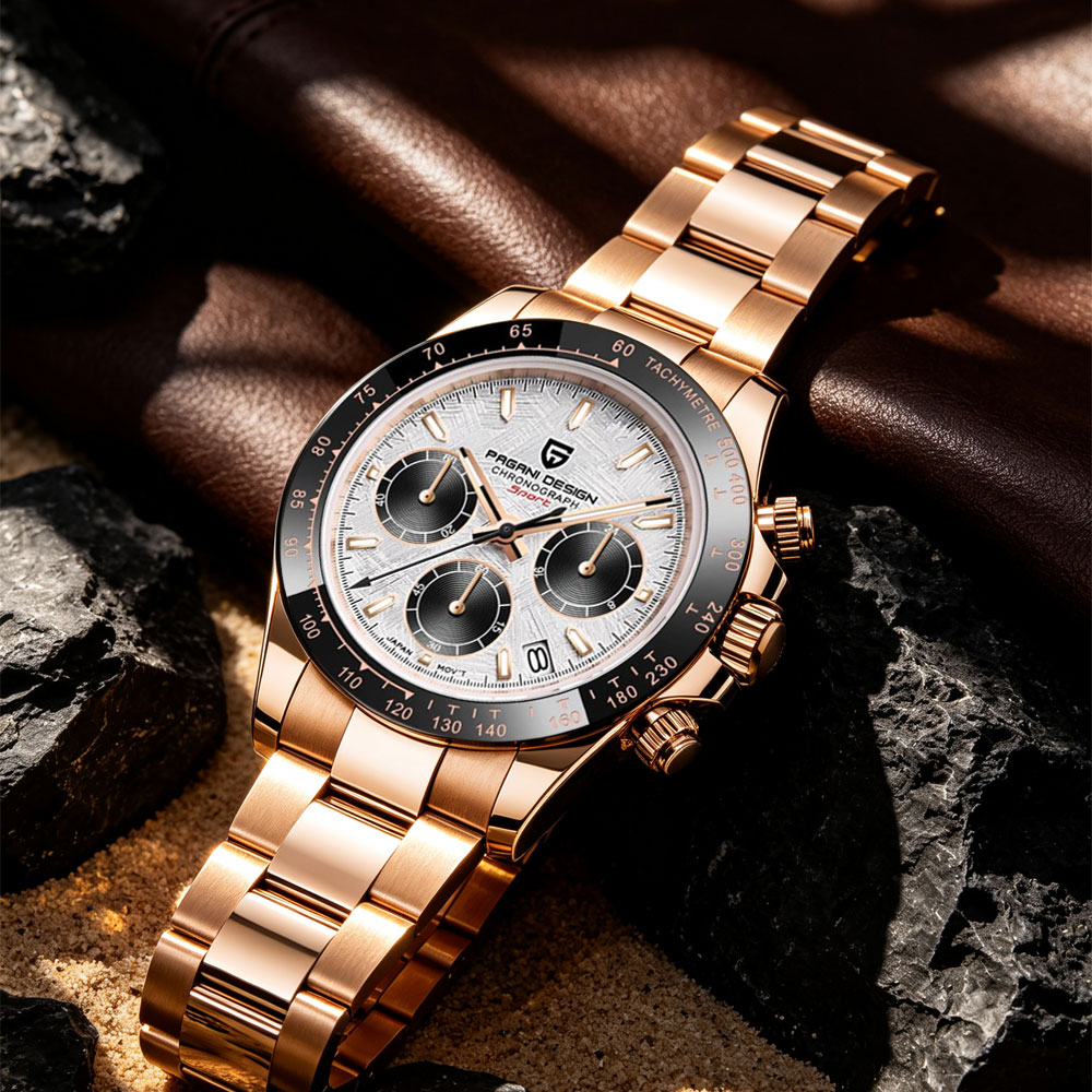 トップブランドパガーニデザイン高級メンズ腕時計多機能クロノグ - Luxury Watch Logos のレビューと価格