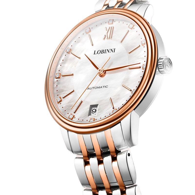 LOBINNI レディース自動機械式時計ダイヤモンドサファイ - Luxury Watch Japan のレビューと価格