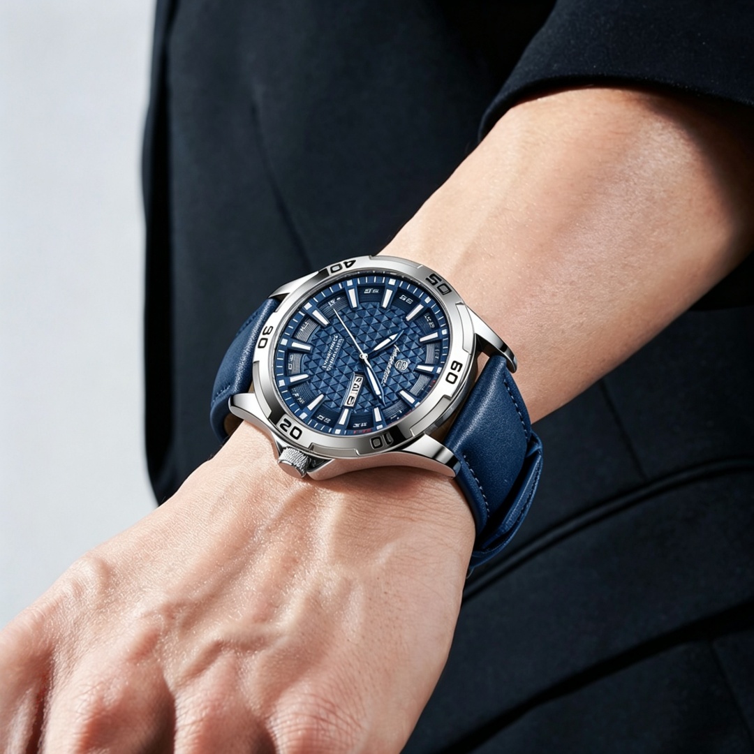 PAAZOMU マン高級ブランド腕時計防水夜光日付週表示クォ - Luxury Watch Holder For Men のレビューと価格