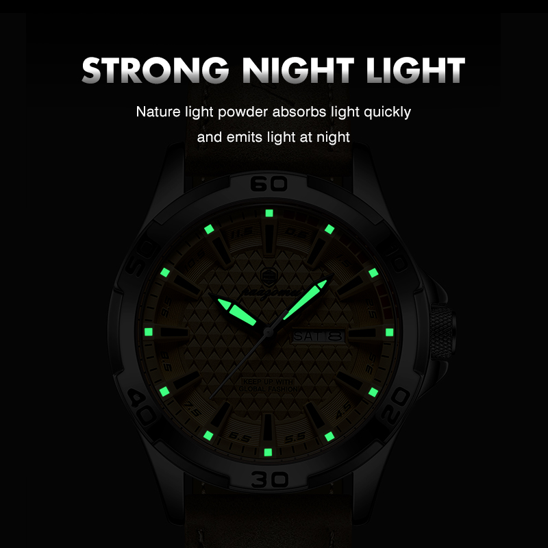 PAAZOMU マン高級ブランド腕時計防水夜光日付週表示クォ - Luxury Watch Holder For Men のレビューと価格