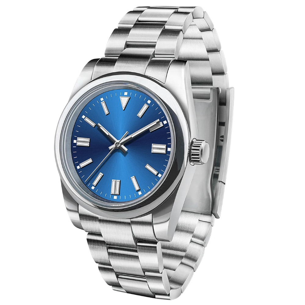 カスタムロゴメンズ腕時計サファイア高級NH35/ミヨタ自動機 - Luxury Watch Logos のレビューと価格