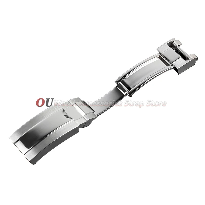 9mmx16mm ステンレス鋼デプロイメントクラスプ ロレッ - Luxury Watch Logos のレビューと価格