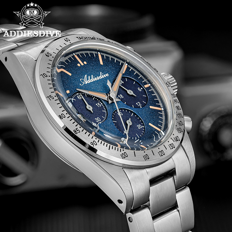 ADDIESDIVE AD2552 日本製 0S20 クロノ - Luxury Watch It のレビューと価格