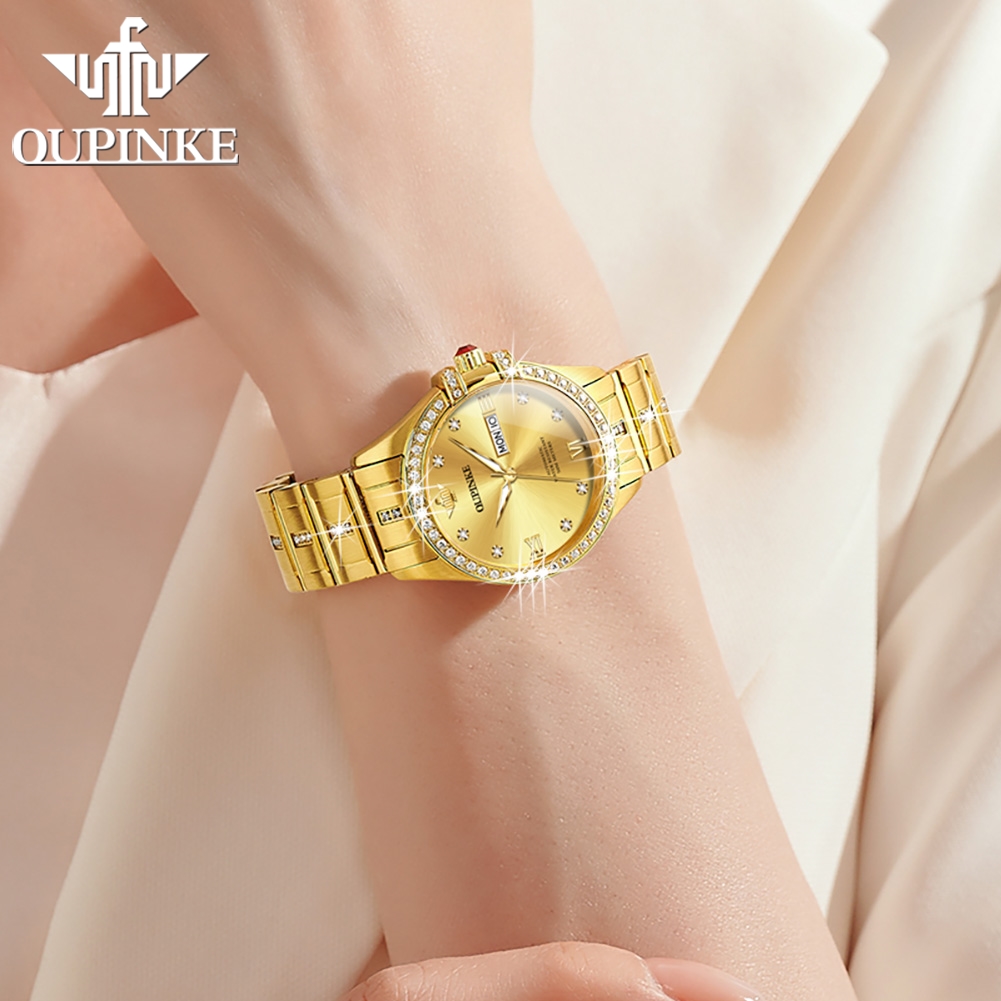 OUPINKE 3195 レディース腕時計 日本製自動巻きム - Luxury Watch Japan のレビューと価格