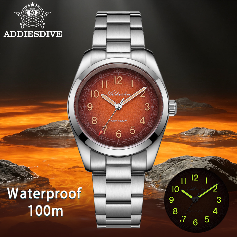 ADDIESDIVE メンズ高級クォーツ時計 36 ミリメー - Luxury Watch It のレビューと価格